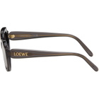 LOEWE Gray Slim Sunglasses