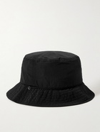 Stussy - Logo-Embroidered Nylon-Ripstop Bucket Hat - Black