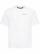 PALM ANGELS - Tape Printed Cotton T-shirt