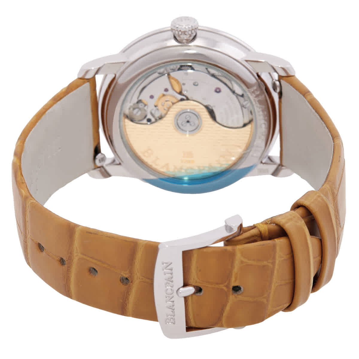Blancpain Villeret Automatic White Dial Ladies Watch 6127-1127-95A