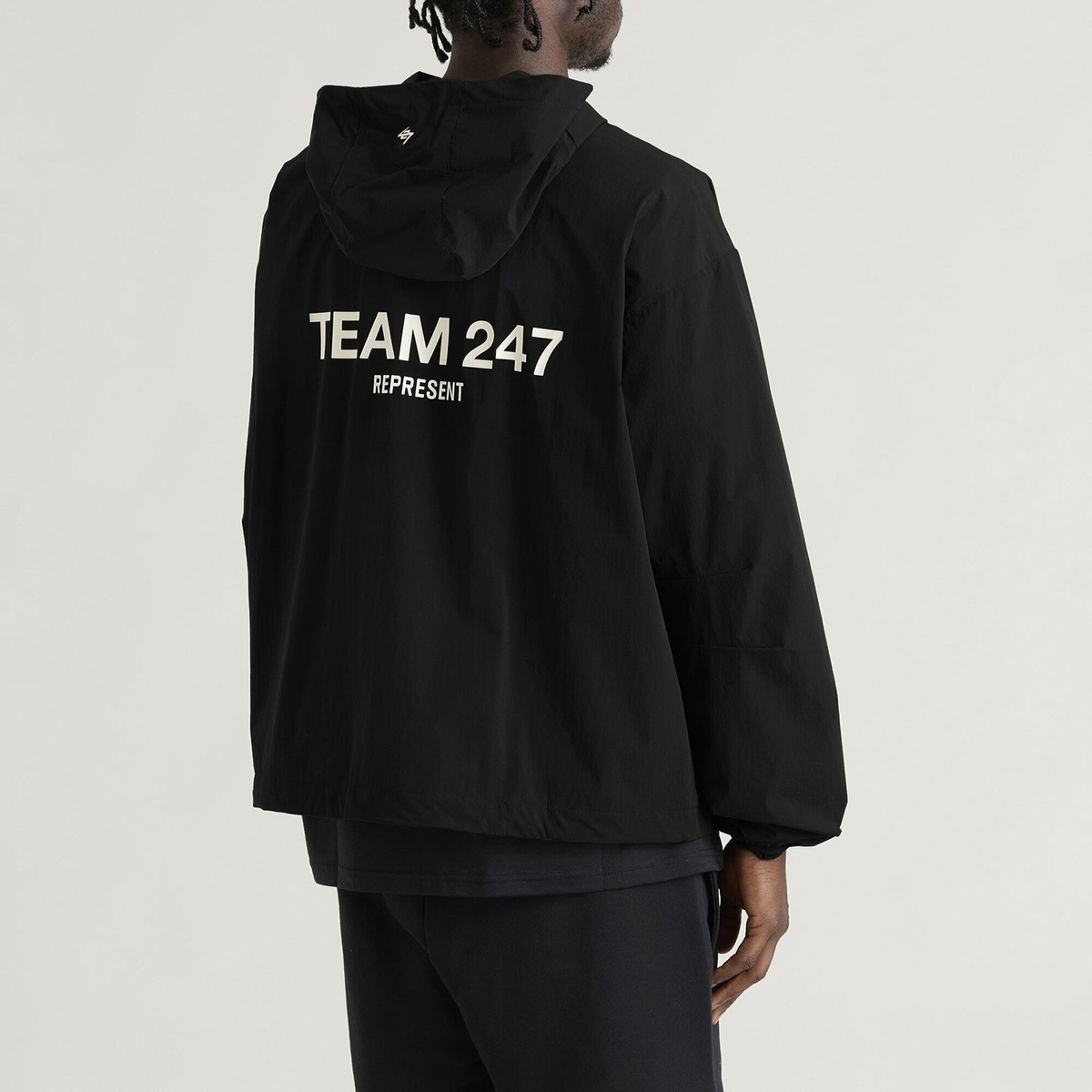 Represent 247 Men's Represent Team 247 Track Jacket in Jet Black