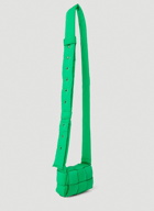 Candy Padded Tech Cassette Crossbody Bag in Green