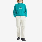 Adidas Men's EQT Reflect Crew Sweat in Equipment Green