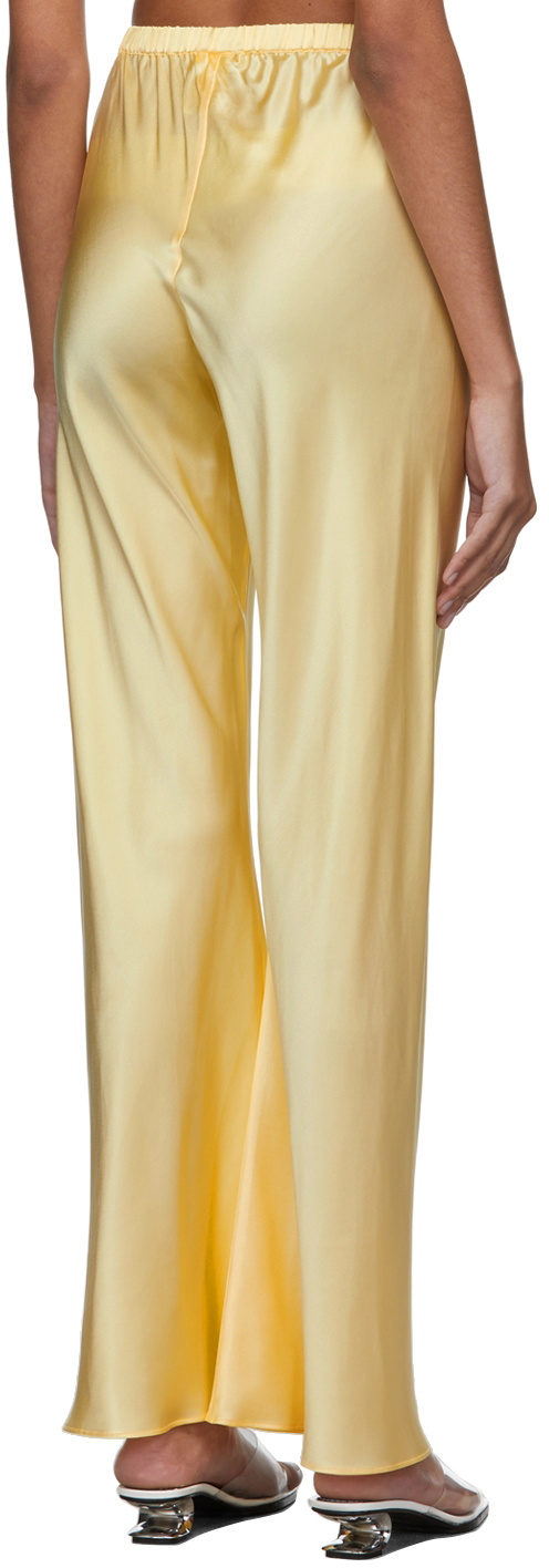Silk Pants Silk Satin Trousers High-waisted Light Beige Silk Pants Silk  Straight-leg Pants Silk Palazzo Trousers Silk Lounge Pants -  Canada
