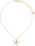 Versace Gold Barocco Sea Necklace