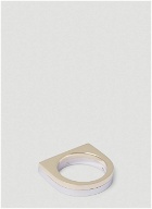Tom Wood - Step Duo Ring in Silver
