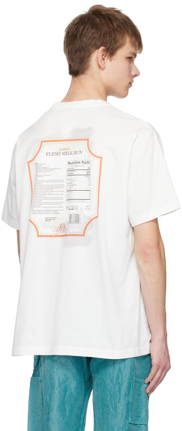 Doublet White Bread T-Shirt