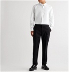 Fendi - Slim-Fit Appliquéd Cotton Shirt - White