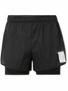 Satisfy - Layered Rippy and Justice Shorts - Black