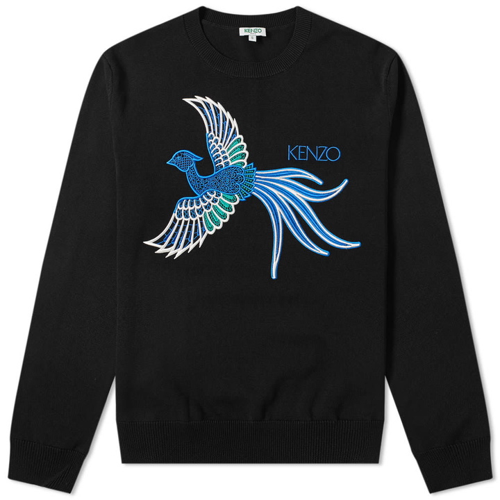 Photo: Kenzo Phoenix Logo Crew Knit