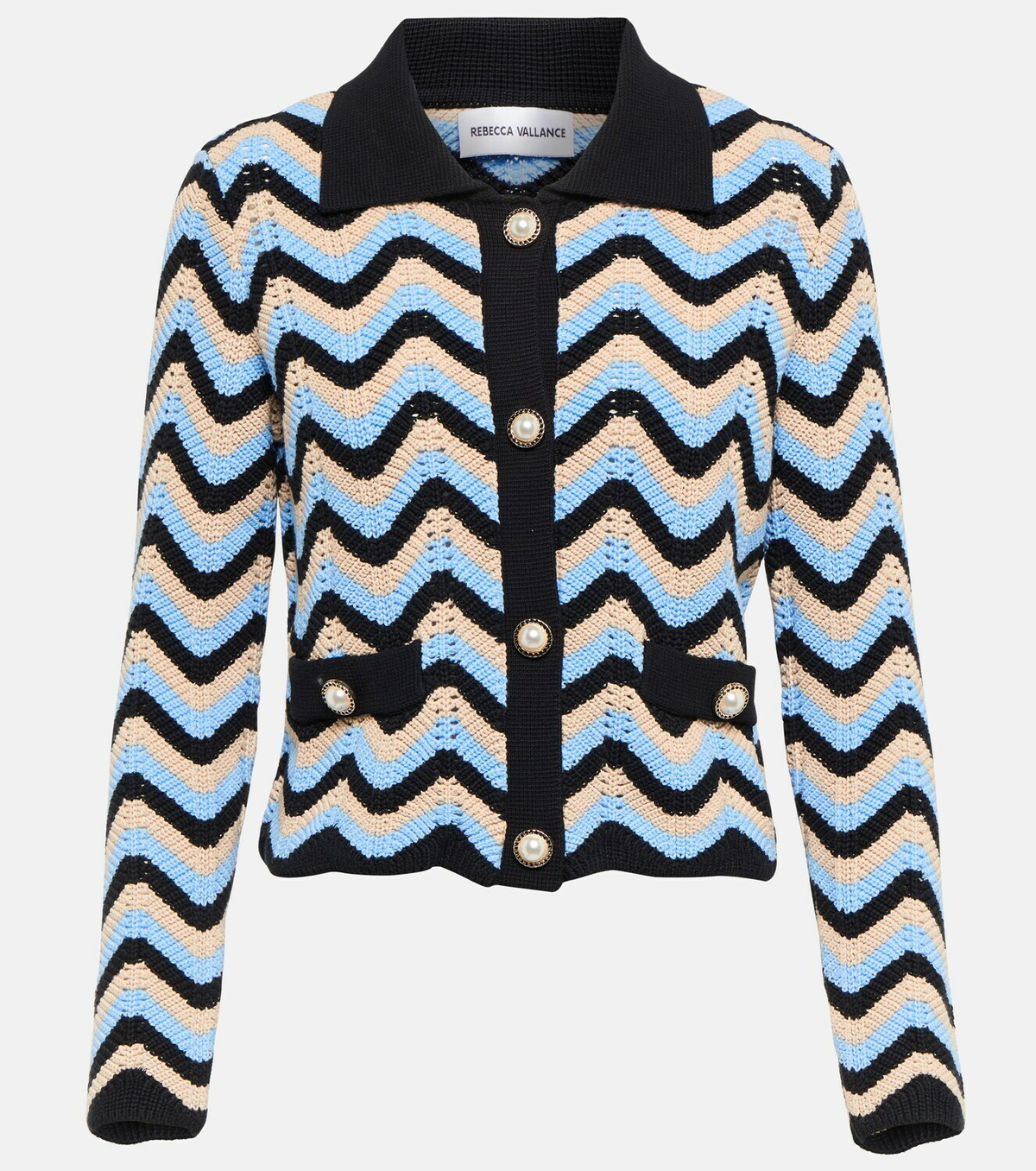 Rebecca Vallance Chatou cotton knit jacket