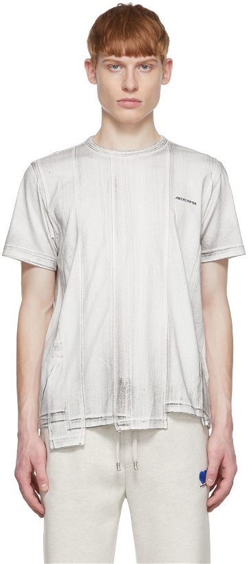 Photo: ADER error Grey Cotton T-Shirt