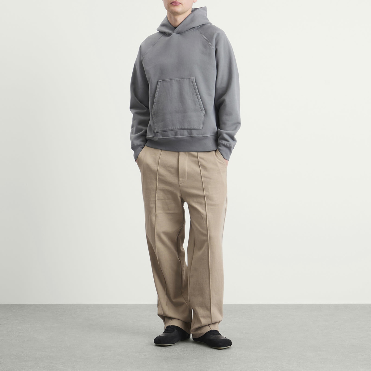 Lady White Co. Men's Super Weighted Hoodie in Kelp