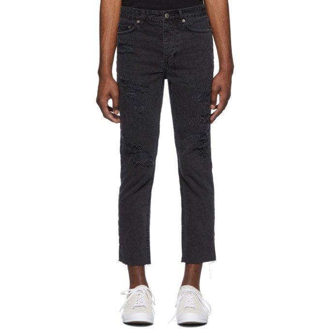 Photo: Ksubi Black Chitch Chop Rat Attack Jeans