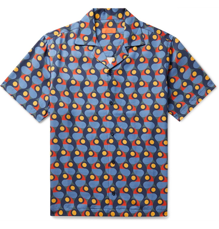 Photo: Saturdays NYC - Camp-Collar Printed Lyocell-Twill Shirt - Multi