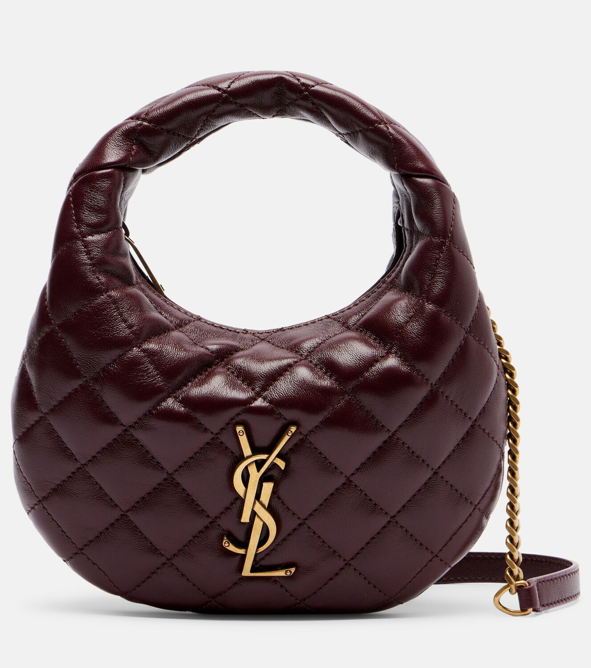 Saint Laurent Icarino Mini leather top-handle bag
