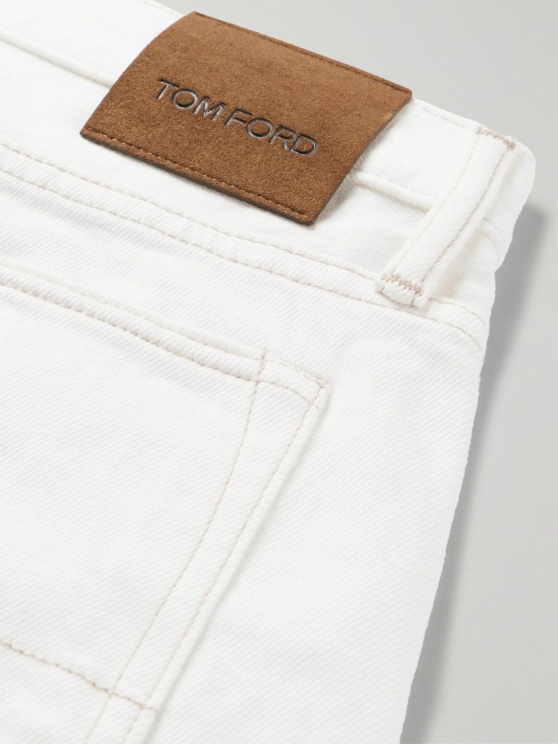 TOM FORD - Slim-Fit Jeans - White TOM FORD
