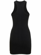 ALEXANDER WANG Ribbed Cotton Jersey Mini Dress