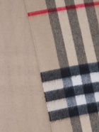 BURBERRY - Giant Check Cashmere Scarf