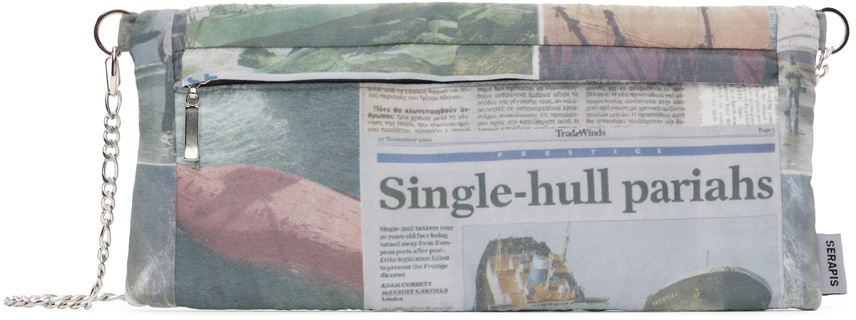 Serapis Multicolor Newspaper Bag