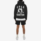 Cole Buxton Men's Fighters Print Popover Hoody in Black