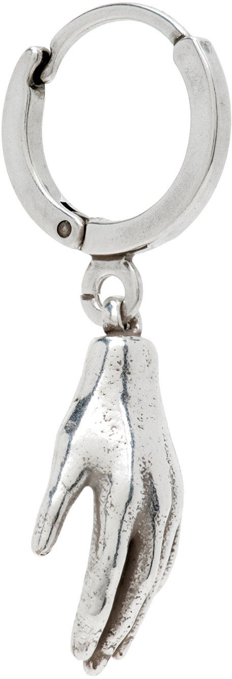 Isabel Marant Silver Hoop Single Earring