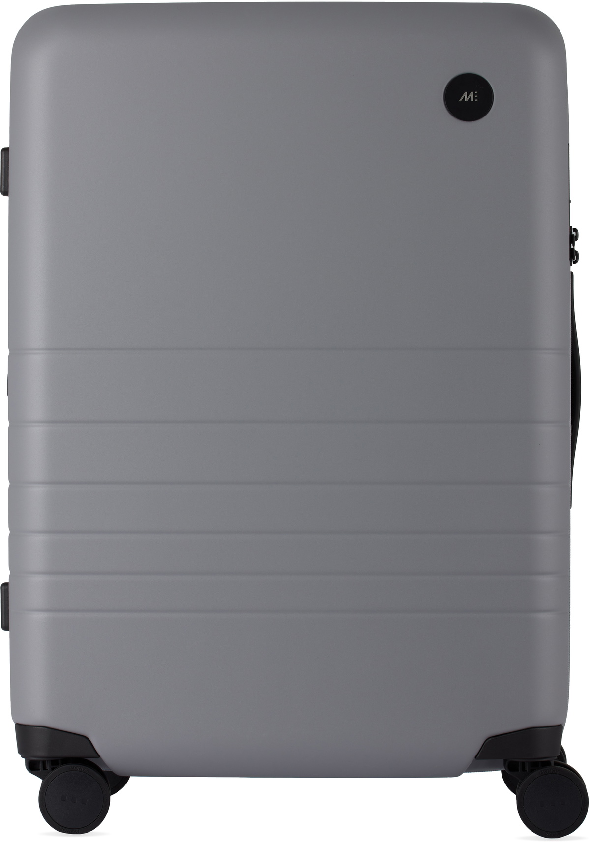 Monos Gray Expandable Check-In Medium Suitcase
