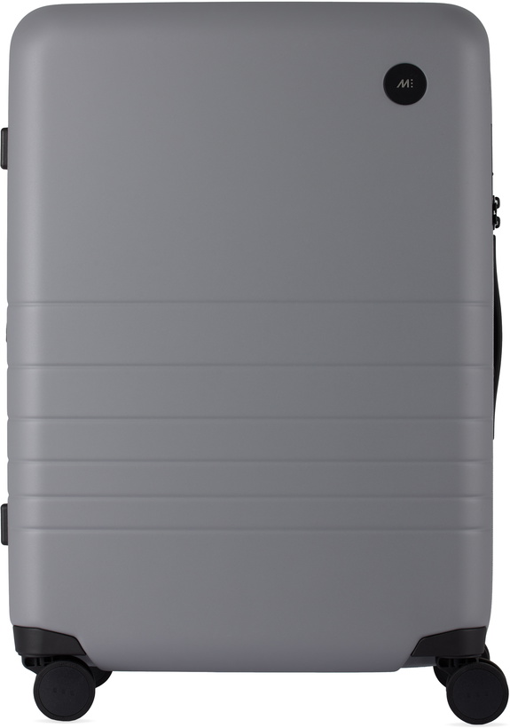 Photo: Monos Gray Expandable Check-In Medium Suitcase