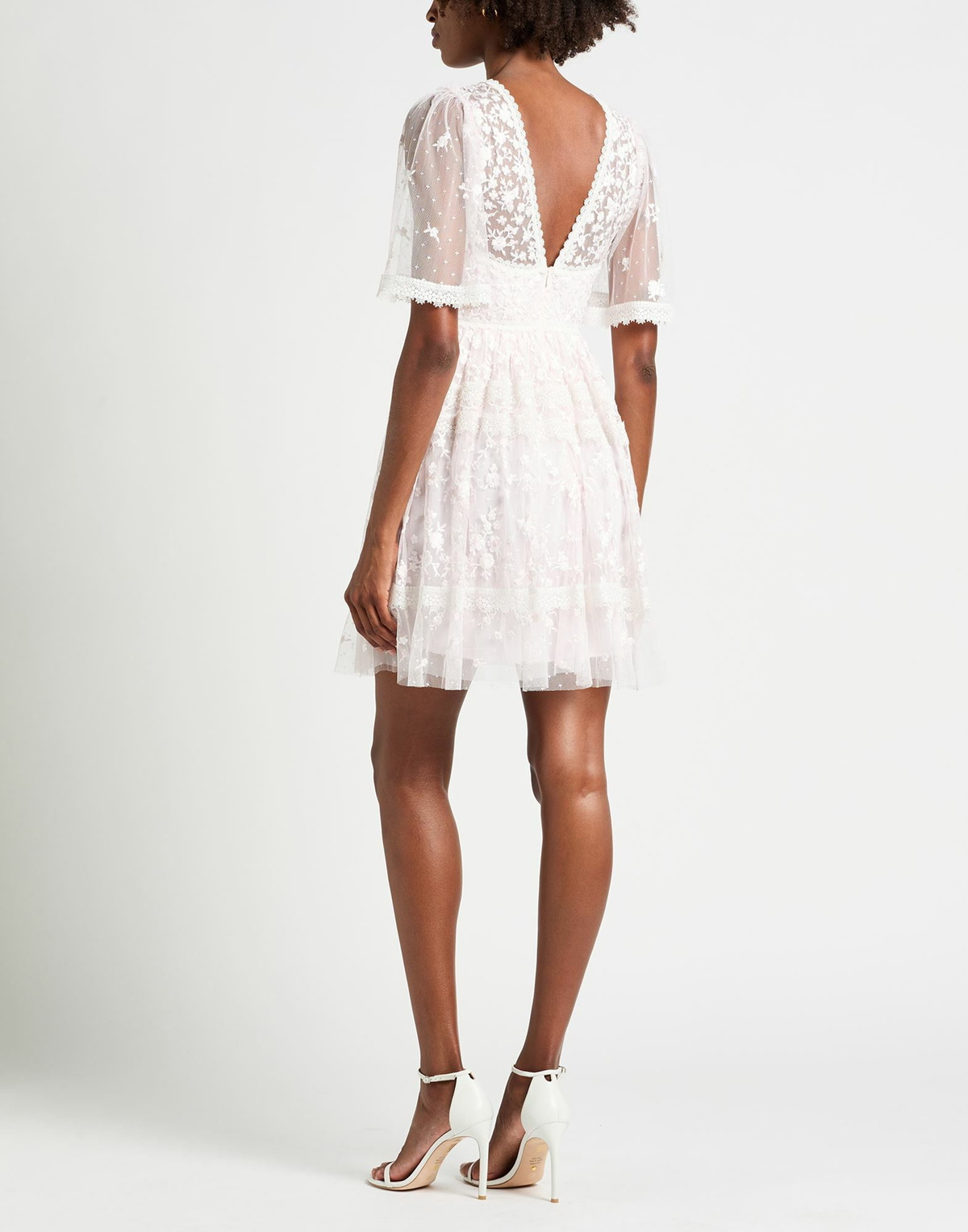 Needle & Thread Womens Mini dress Light in Pink