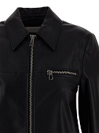 Sportmax Gel Leather Jacket