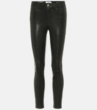 Frame - Le High Skinny leather pants