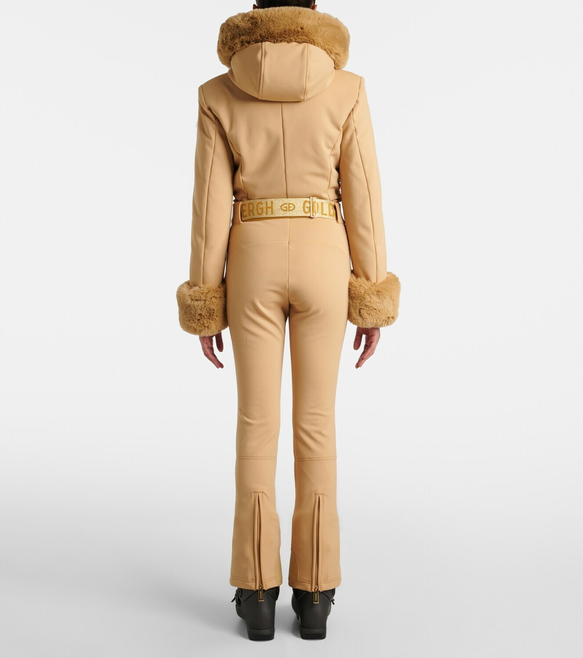 Goldbergh Vita faux fur-trimmed down ski jumpsuit