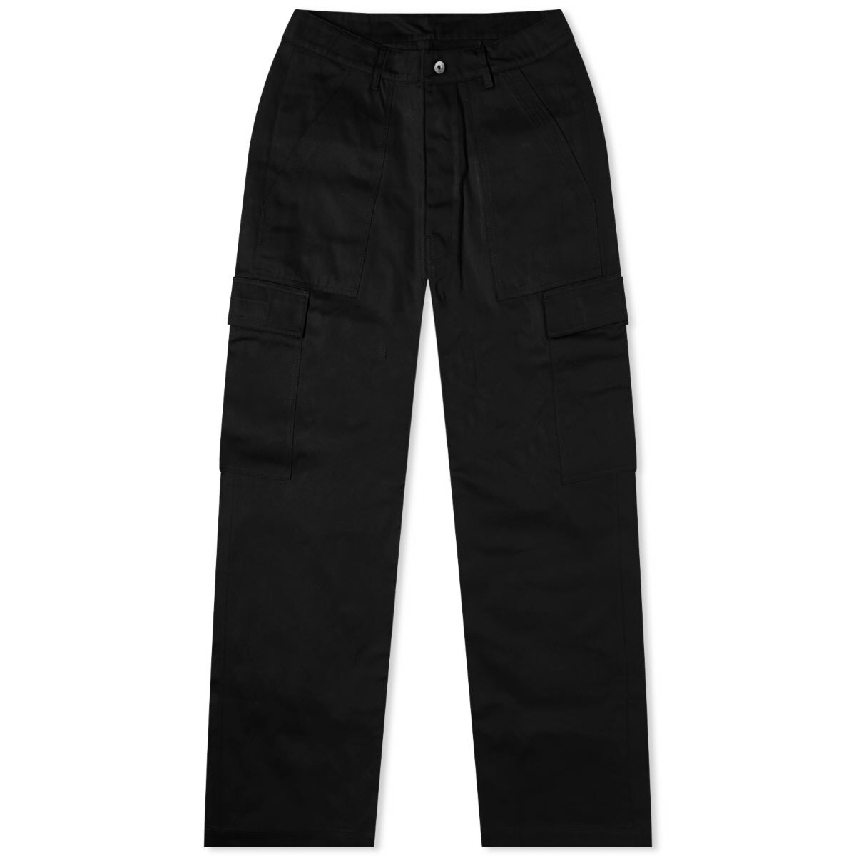 Rick Owens DRKSHDW Men's Cargo Pants in Black Rick Owens Drkshdw