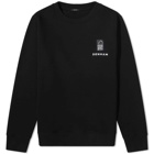 Denham x Dave Bonzai Chrome Box Crew Sweat in Black