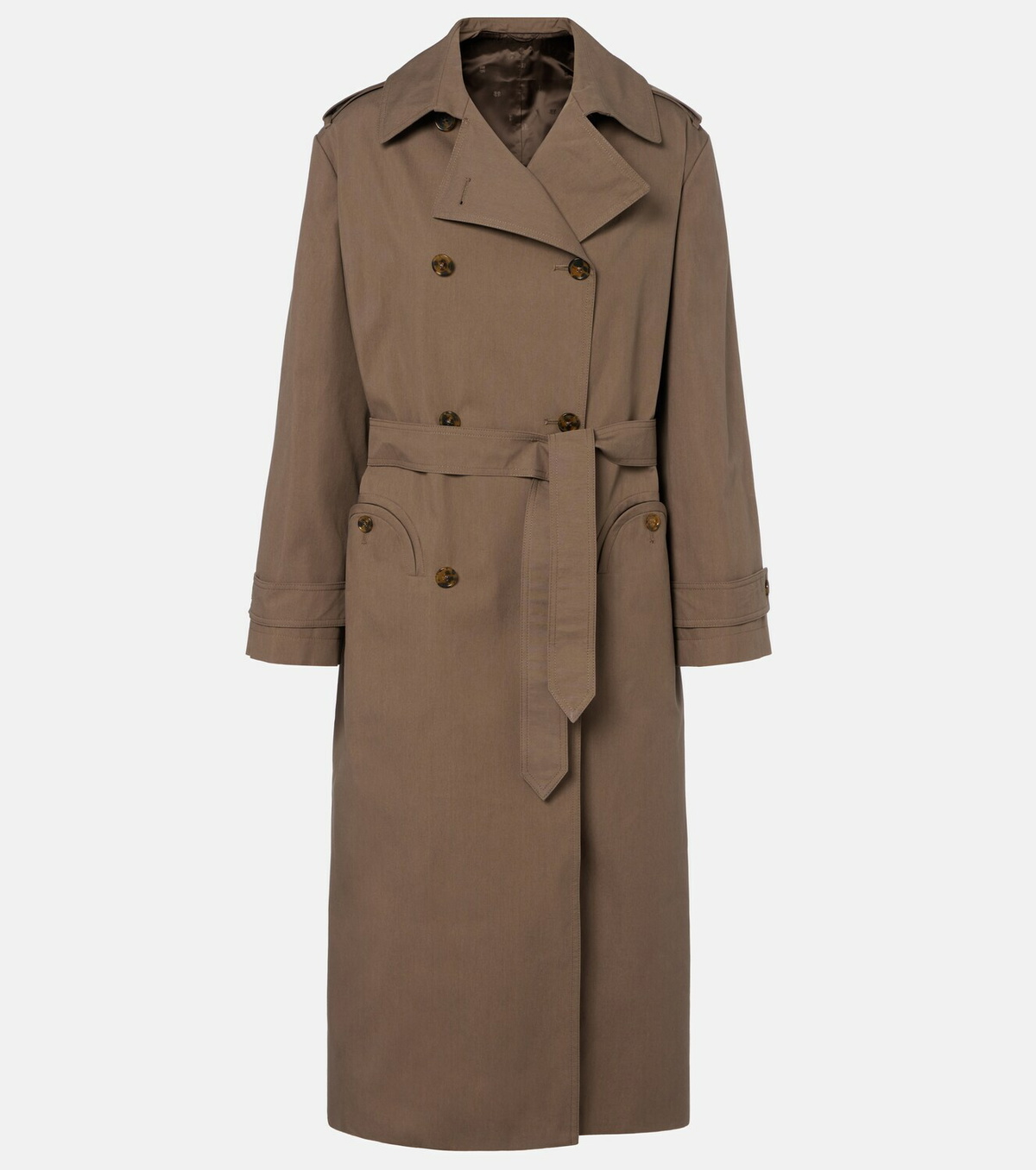 Blazé Milano Assel cotton-blend trench coat