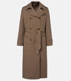 Blazé Milano Assel cotton-blend trench coat