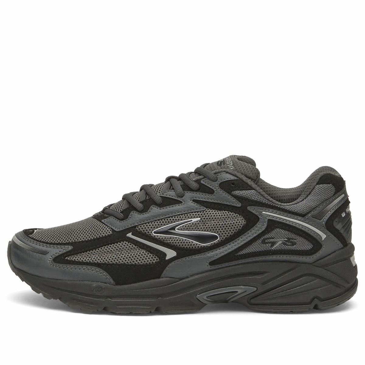 Brooks Men's Adrenaline GTS 4 Sneaker in Black Sand/Dark Shadow