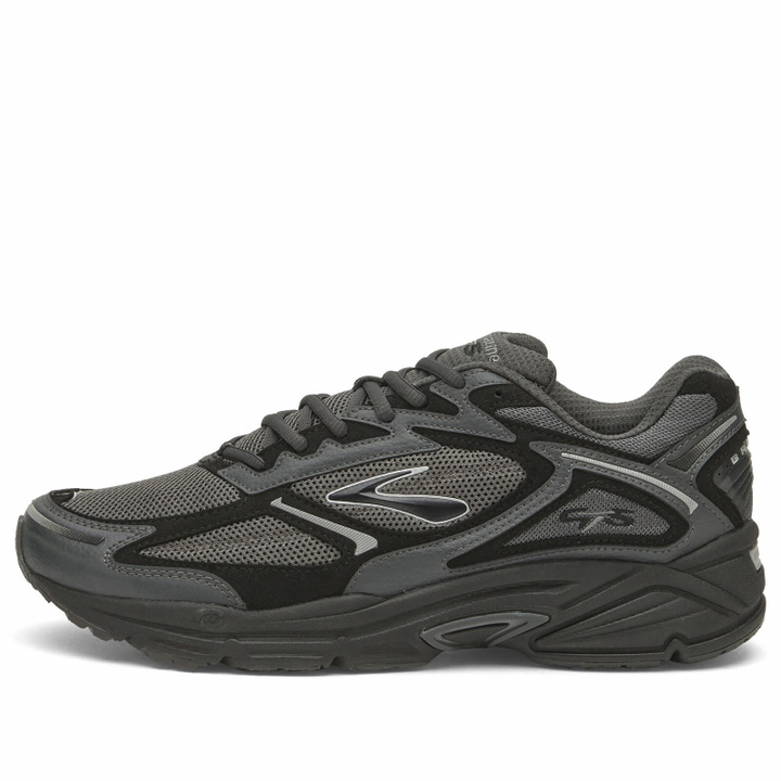 Photo: Brooks Men's Adrenaline GTS 4 Sneaker in Black Sand/Dark Shadow