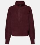 Varley Darla half-zip sweater