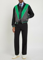 Valentino Garavani Colour-blocked Twill Track Jacket Multicoloured 1