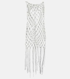 Giuseppe di Morabito Crystal-embellished minidress