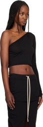 Rick Owens DRKSHDW Black Temple Ziggy T-shirt