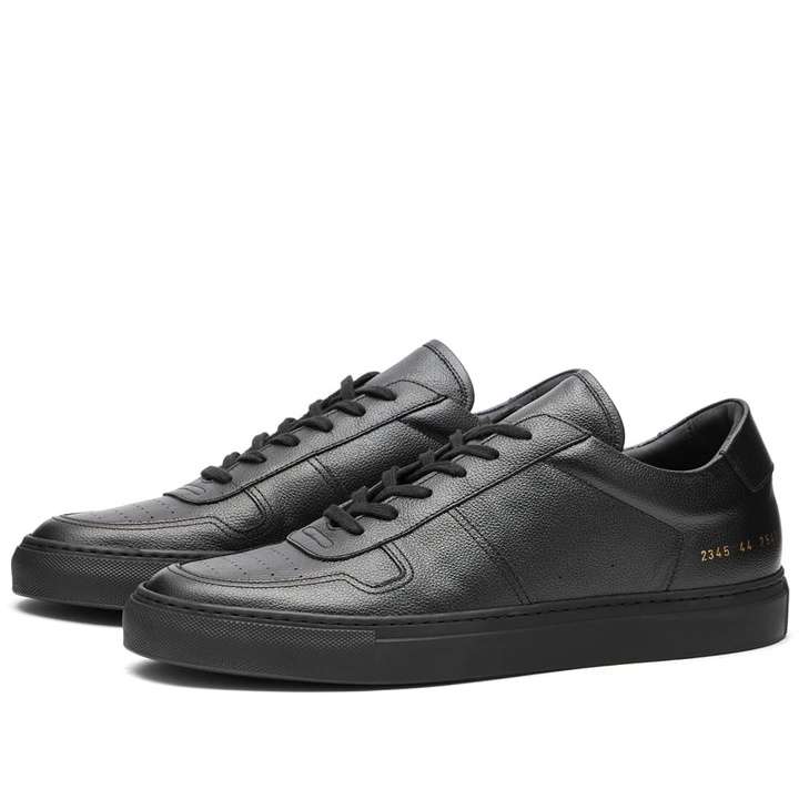 Photo: Common Projects Men's Bball Low Bumpy Sneakers in Black