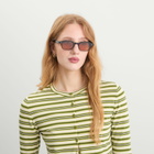 AKILA Ceres Sunglasses in Fog Gradient/Amber 