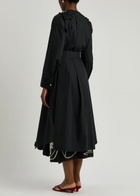Forte_forte Broderie-anglaise Cotton-poplin Jacket Black