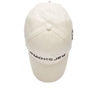 Moncler Grenoble Women's Logo Baseball Cap in White 