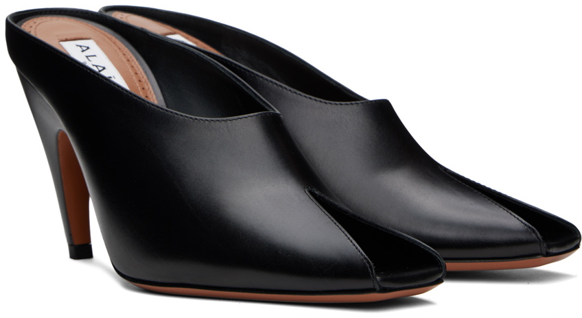 【関税込み】ALAIA ブラック Spike ミュール ALAÏA Black Spike Mules ALAÏA