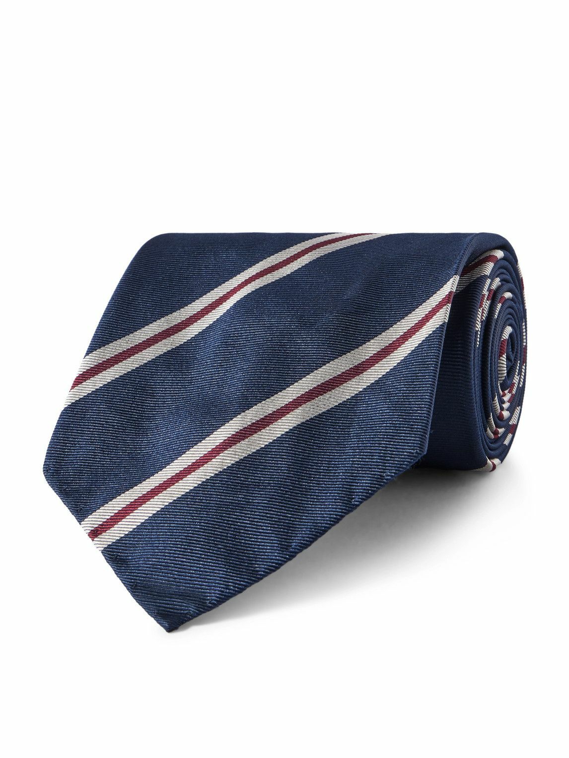 Dunhill - 9.5cm Striped Silk-Twill Tie