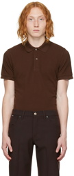 TOM FORD Brown Tennis Polo