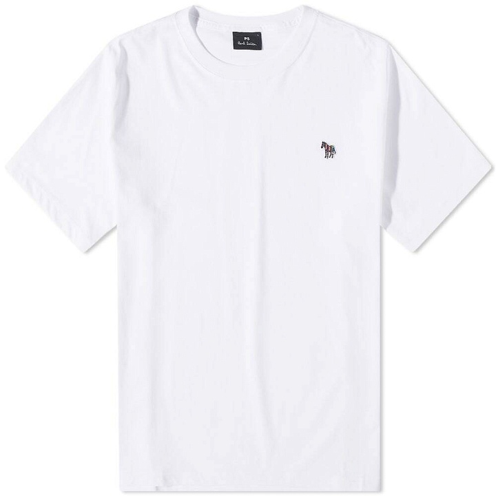 Photo: Paul Smith Men's Zebra Logo T-Shirt in White